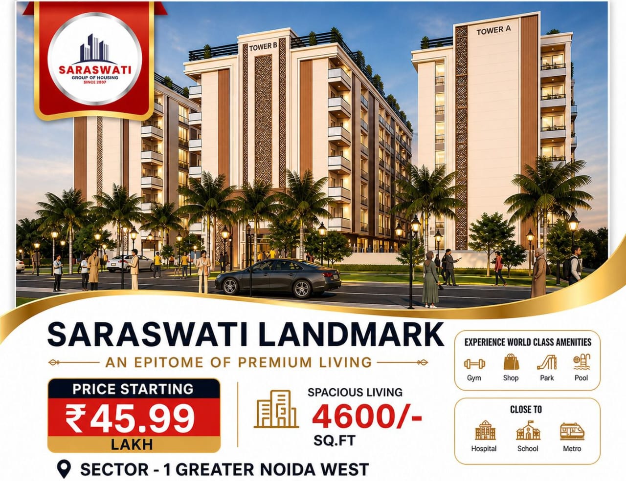 Saraswati Landmark