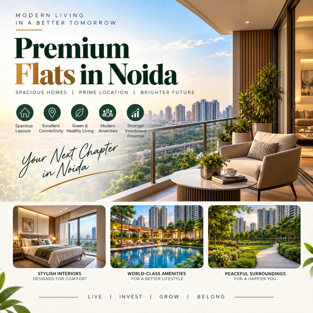 Interior view of nearby real estate offices assisting clients with RERA-verified flat bookings